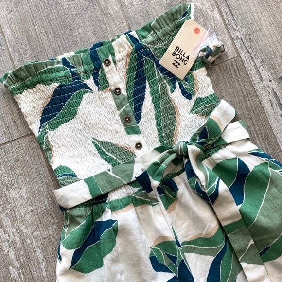 π₯π₯BILLABONG - FLORAL FORWARD FEELINGS JUMPSUITπ₯π₯ - Picture 9 of 11